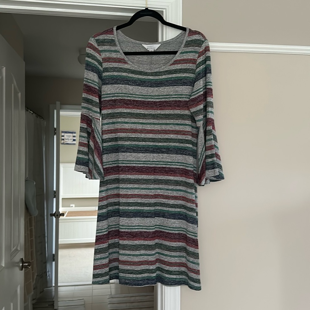 Market & Spruce bell sleeve dress.